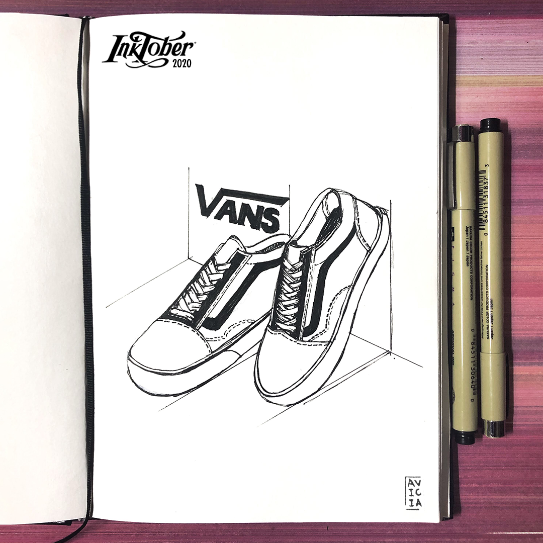 Inktober 2020 ink illustration page 29